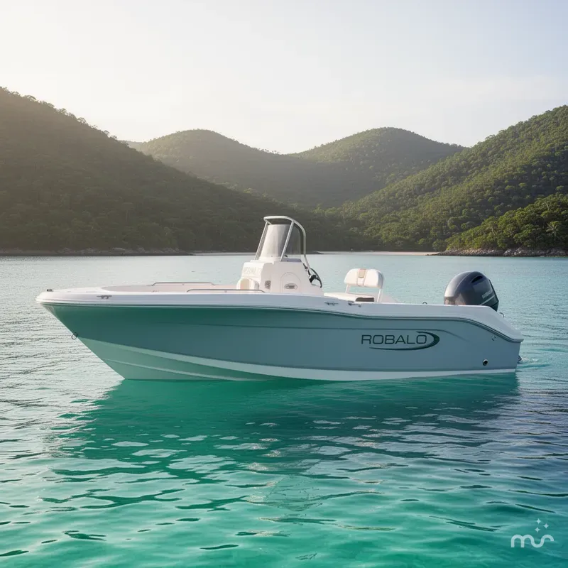 Slide: The Image of Robalo R180 Center Console 2025 - 2