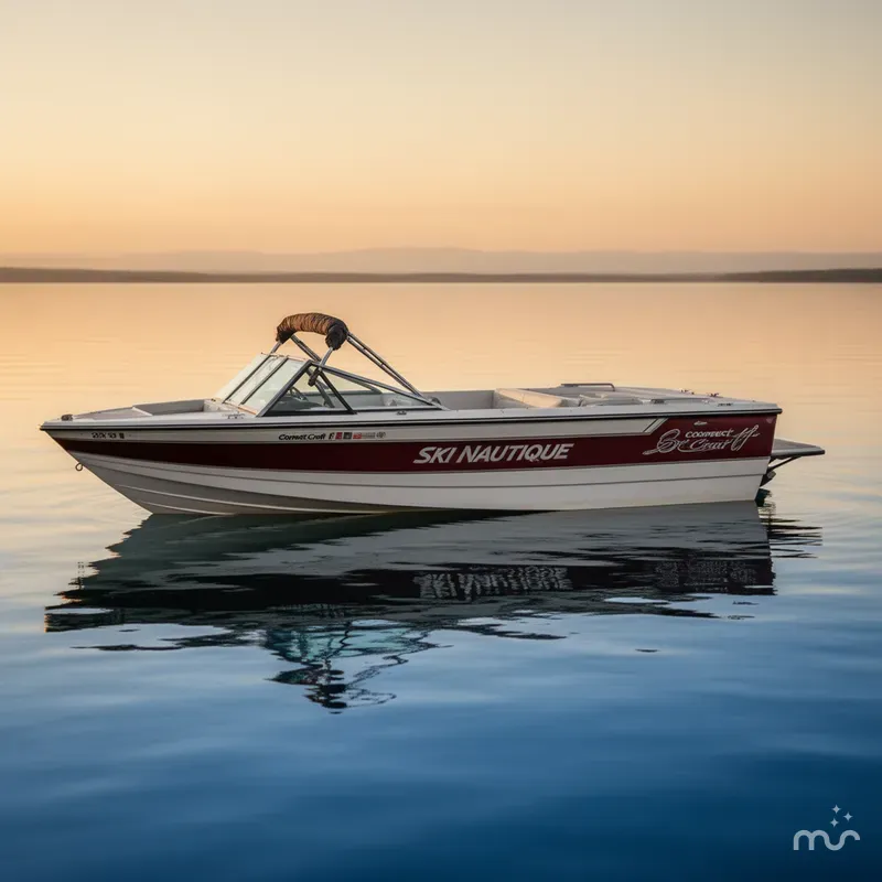 Slide: The Image of Correct Craft Ski Nautique 2001 1985 - 2