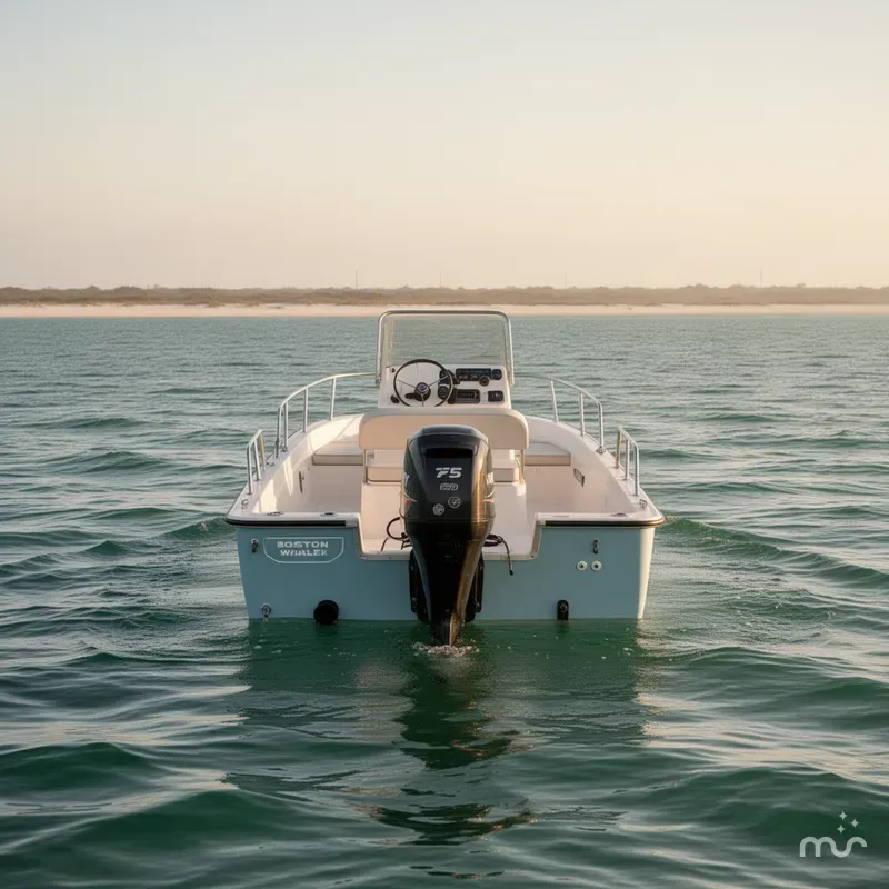 Slide: The Image of Boston Whaler 170 Montauk 2024 - 2