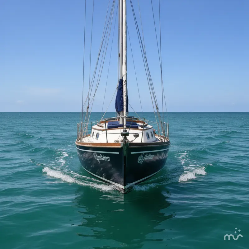Slide: The Image of Sailboat 24 1968 - 3