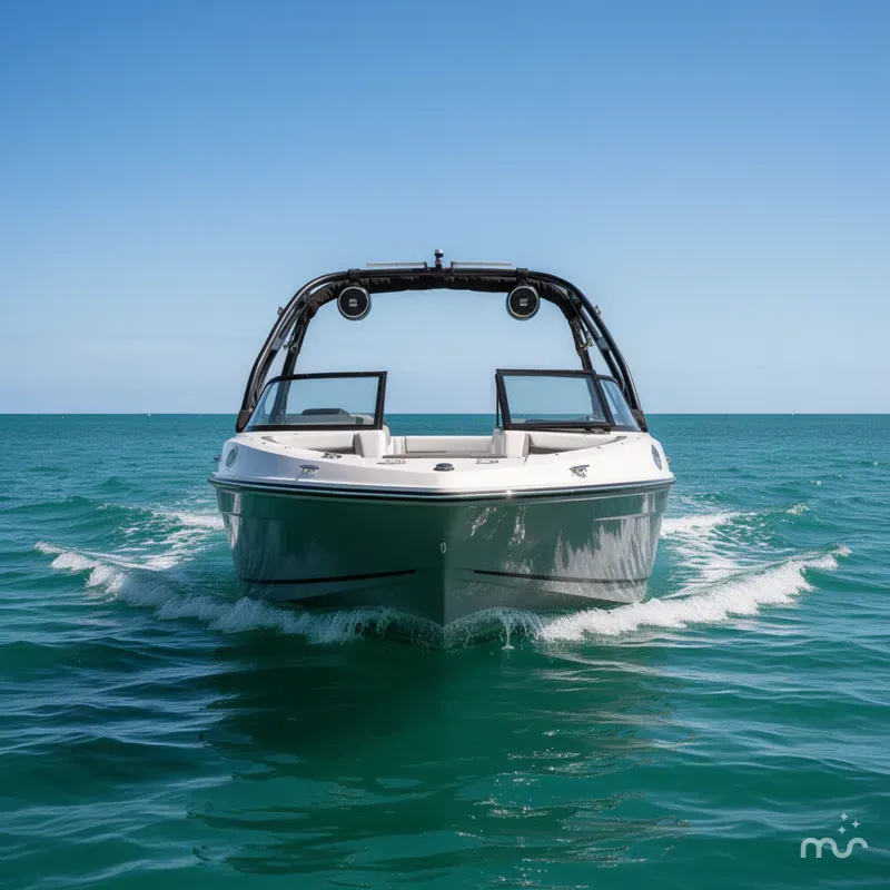 Slide: The Image of Bayliner VR6 Bowrider OB 2025 - 1