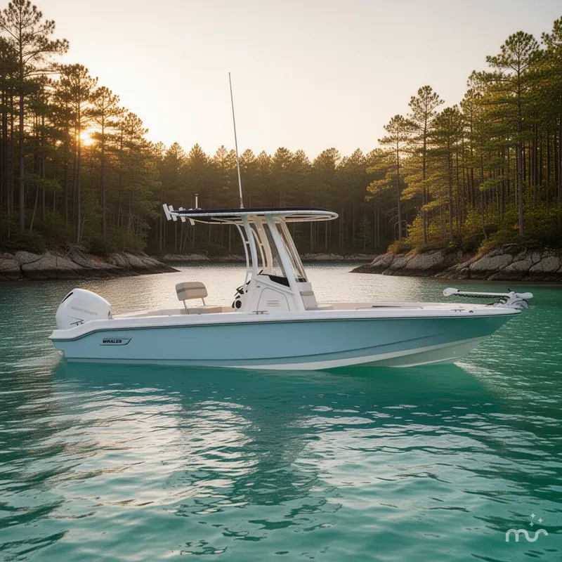 Slide: The Image of Boston Whaler 220 Dauntless 2026 - 2