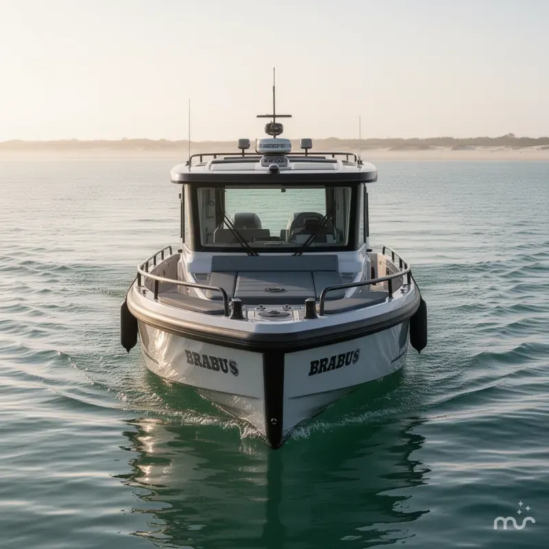 Slide: The Image of Axopar Aft Cabin with BRABUS trim package 2022 - 3