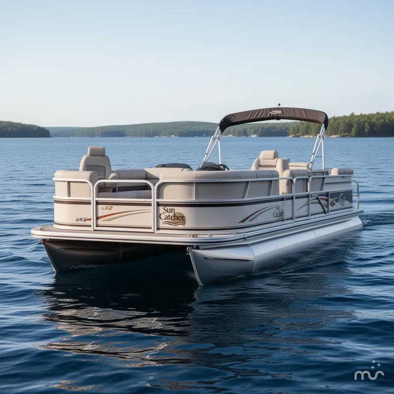 Slide: The Image of SunCatcher LX22 Deluxe Pontoon 2009 - 2