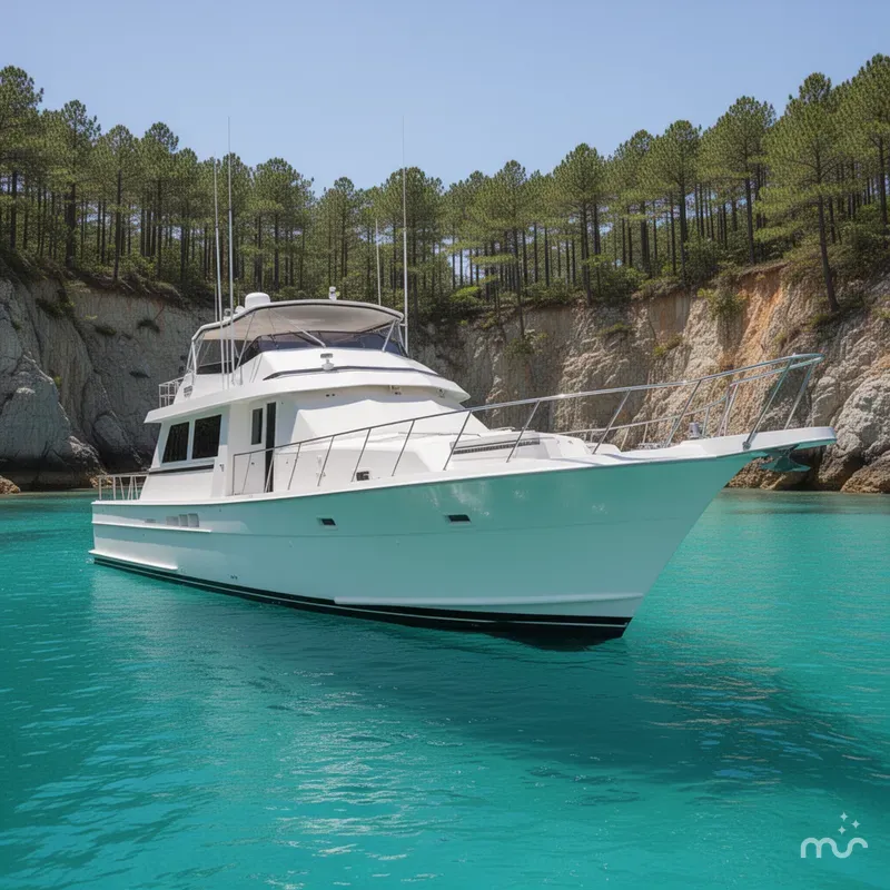 The Image of Hatteras 74 Cockpit Motor Yacht 1995 - 0