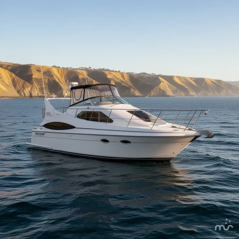 Slide: The Image of Carver Yachts 350 Mariner 2002 - 0