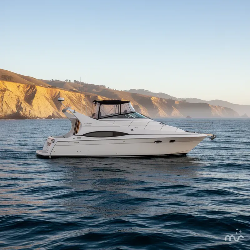 Slide: The Image of Carver Yachts 350 Mariner 2002 - 2