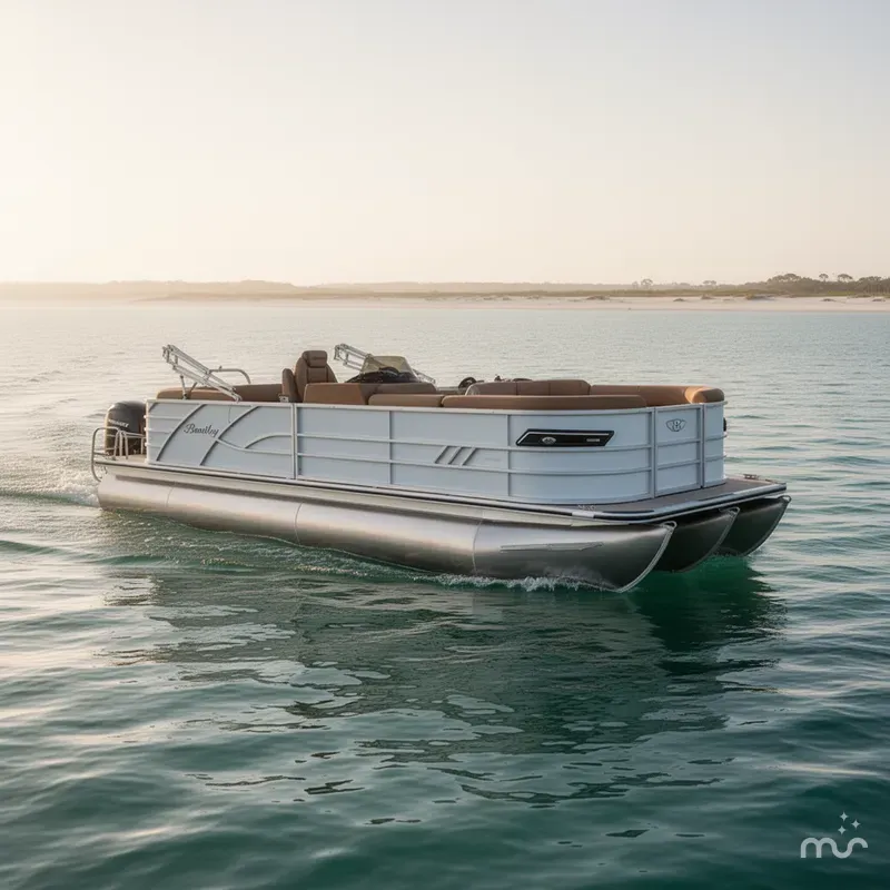Slide: The Image of Bentley Pontoons Elite 253 Admiral 2025 - 0