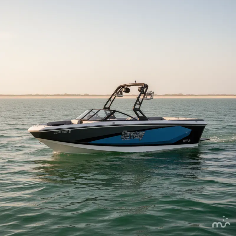 Slide: The Image of Heyday Wake Boats WT-2 2018 - 2