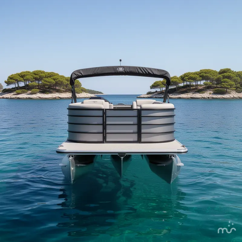 Slide: The Image of Bentley Pontoons Legacy 243 Navigator 2025 - 3