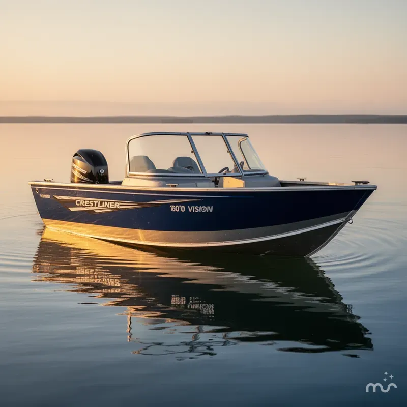 Slide: The Image of Crestliner 1600 Vision 2015 - 0