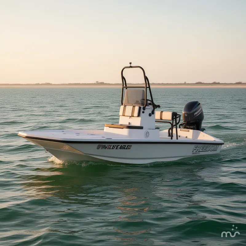 Slide: The Image of Freedom Boats 16' Eagle 2026 - 2
