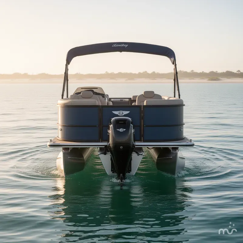Slide: The Image of Bentley Pontoons Legacy 223 2023 - 2