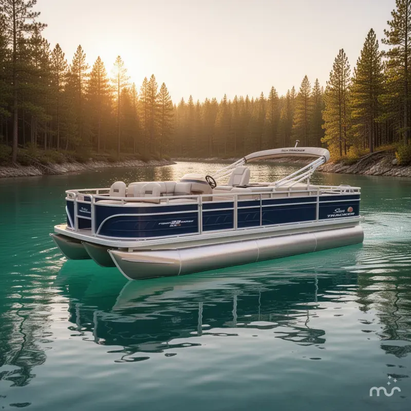 Slide: The Image of Sun Tracker Fishin' Barge 22 XP3 2025 - 4