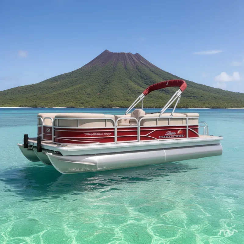 The Image of Sun Tracker Party Barge 20 DLX 2016 - 0
