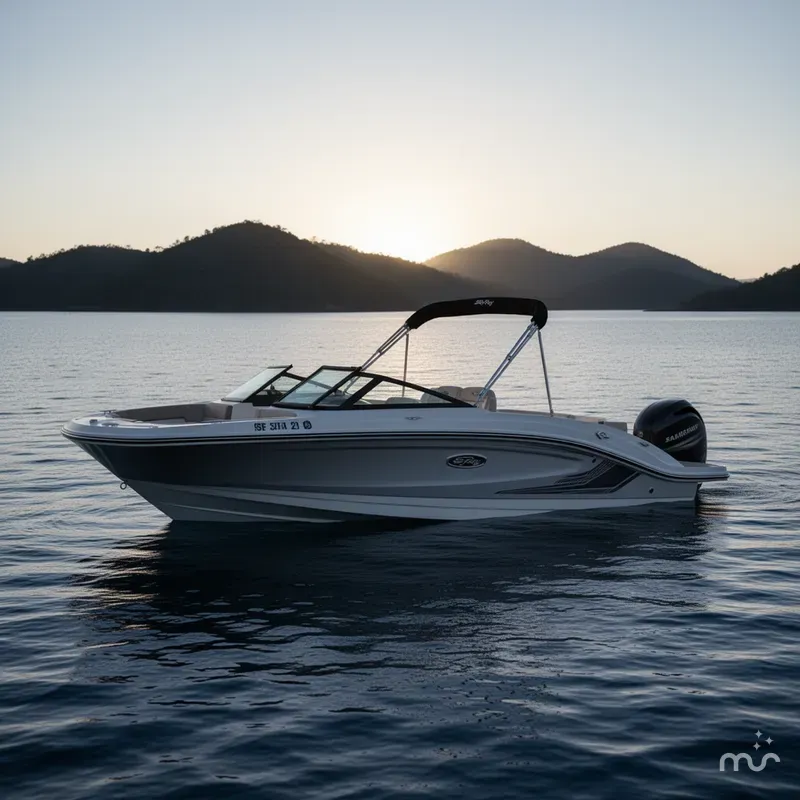 Slide: The Image of Sea Ray SPX 210 Outboard 2021 - 2