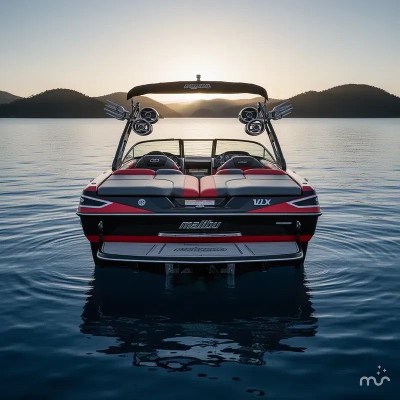 Slide: The Image of Malibu Wakesetter 21 VLX 2010 - 2