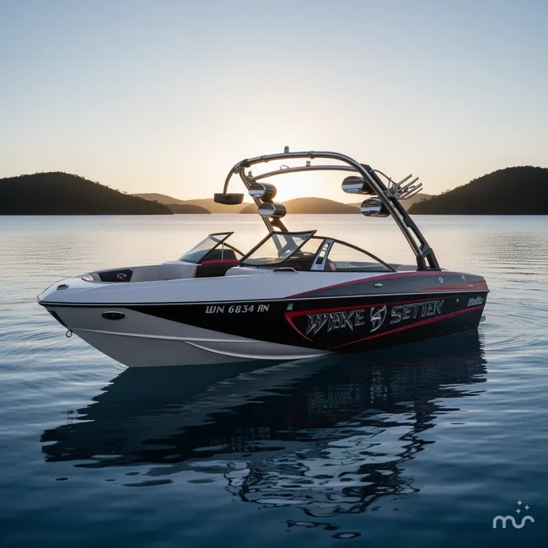 Slide: The Image of Malibu Wakesetter 21 VLX 2010 - 3