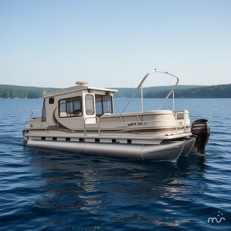 Slide: The Image of Sun Tracker PARTY CRUISER 32 Regency Edition 2004 - 0