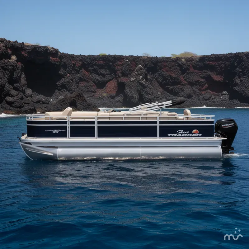 Slide: The Image of Sun Tracker SportFish 20 DLX 2025 - 2