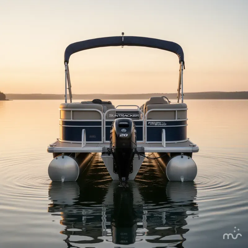 Slide: The Image of Sun Tracker Fishin' Barge 20 DLX 2018 - 2