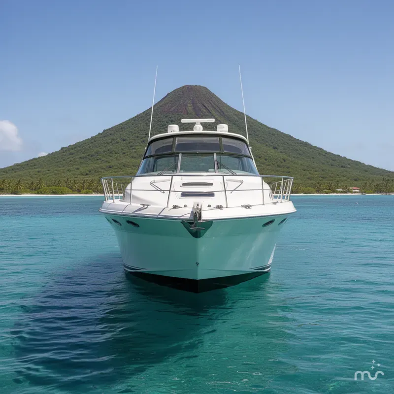 Slide: The Image of Sea Ray Sundancer 400 1999 - 1