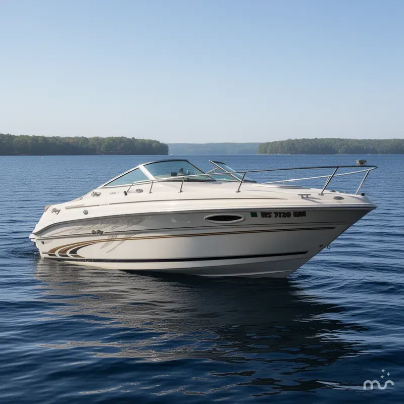Slide: The Image of Sea Ray 215 Express Cruiser 1998 - 0