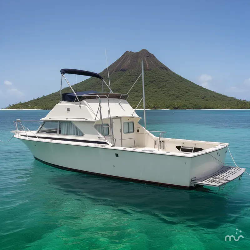 The Image of Bertram 28 Flybridge 1974 - 0