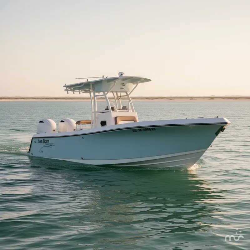 Slide: The Image of Sea Born LX26 Center Console 2021 - 0
