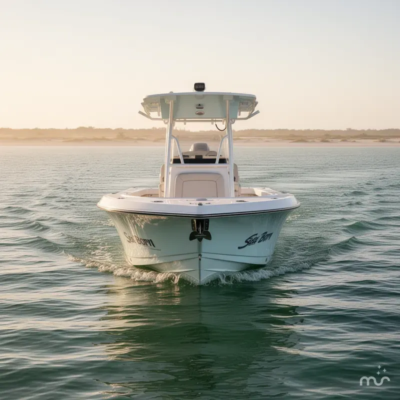 Slide: The Image of Sea Born LX26 Center Console 2021 - 1