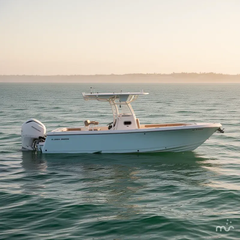Slide: The Image of Sea Born LX26 Center Console 2021 - 3