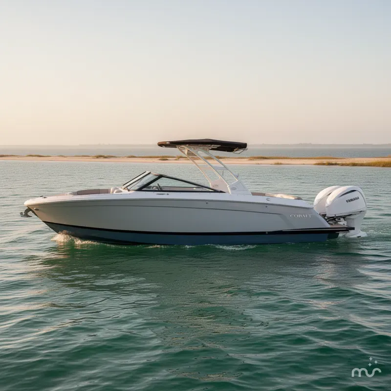 Slide: The Image of Cobalt R8 Outboard 2025 - 2