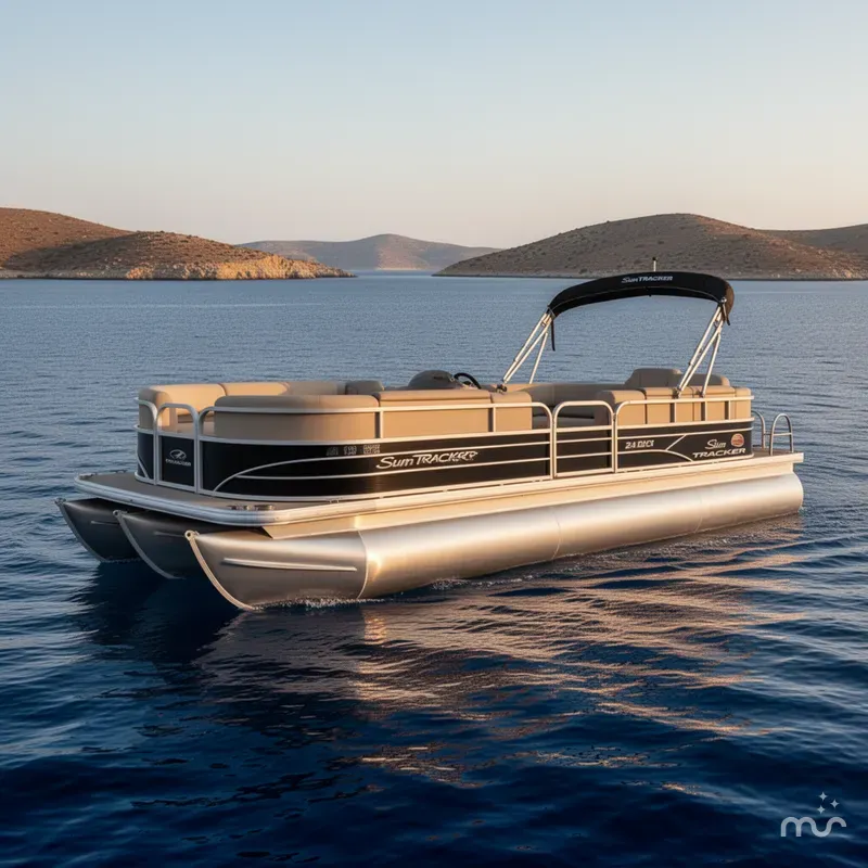 The Image of Sun Tracker Party Barge 24 DLX XP3 2018 - 0