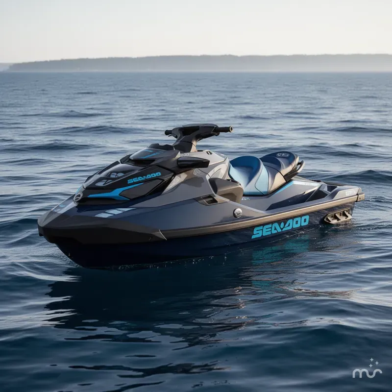 Slide: The Image of Sea-Doo GTX 300 Tech Package, audio, iDF, iBR 2025 - 2