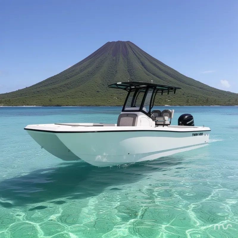 Slide: The Image of Twin Vee 22 BayCat 2026 - 2