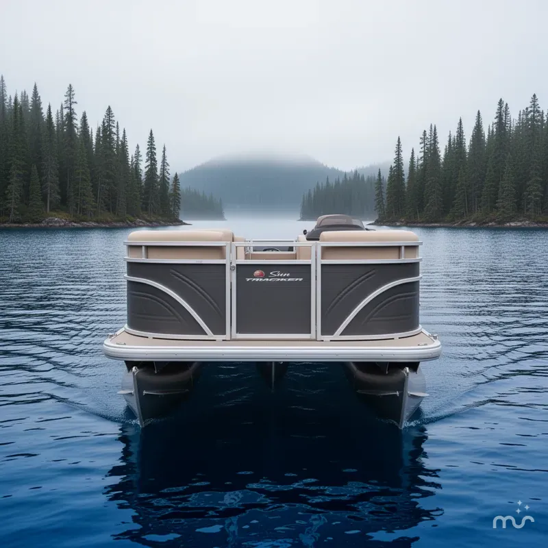 Slide: The Image of Sun Tracker Party Barge 22 DLX 2025 - 3