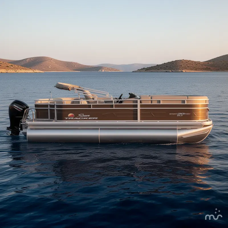 Slide: The Image of Sun Tracker SportFish 20 DLX 2025 - 2