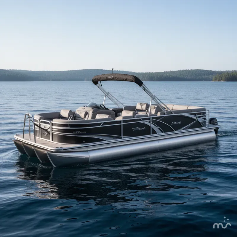 Slide: The Image of Tahoe LTZ 2385 Quad Lounge Shift Flip & Honda 4-Stroke E 2025 - 0