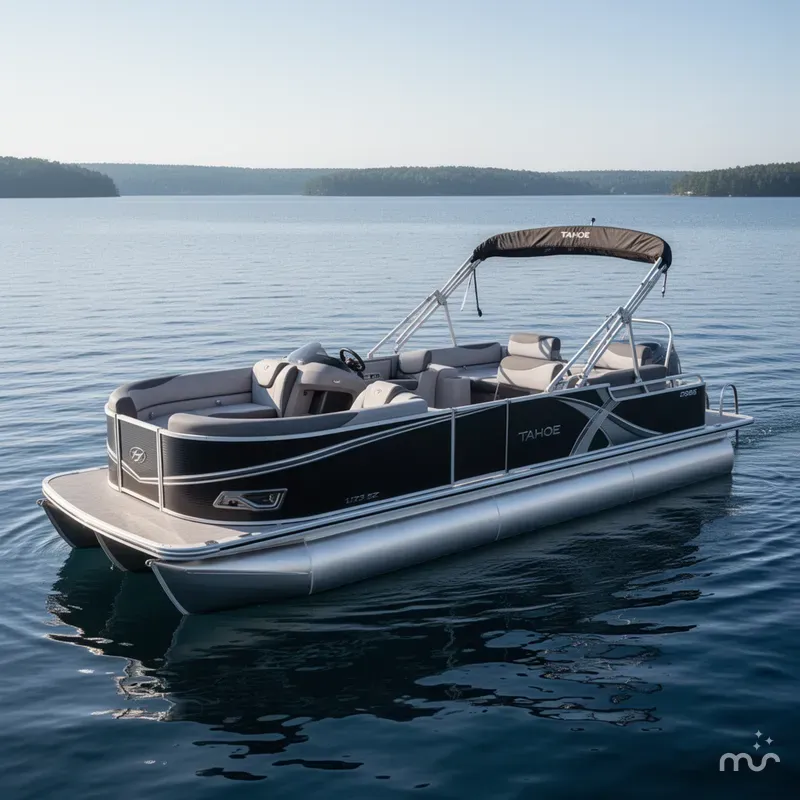Slide: The Image of Tahoe LTZ 2385 Quad Lounge Shift Flip & Honda 4-Stroke E 2025 - 1