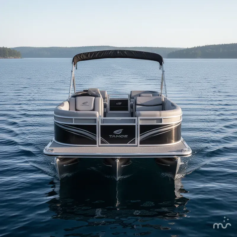 Slide: The Image of Tahoe LTZ 2385 Quad Lounge Shift Flip & Honda 4-Stroke E 2025 - 2