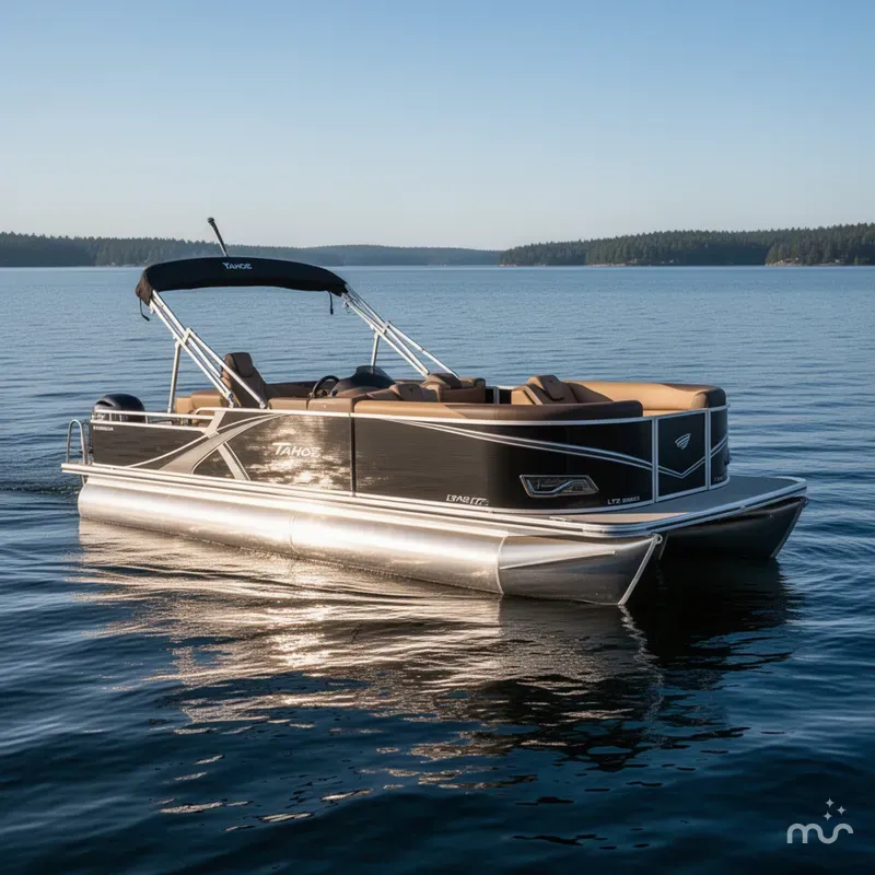 Slide: The Image of Tahoe LTZ 2385 Swingback (VRB) & Honda 4-Stroke EFI 2025 - 2