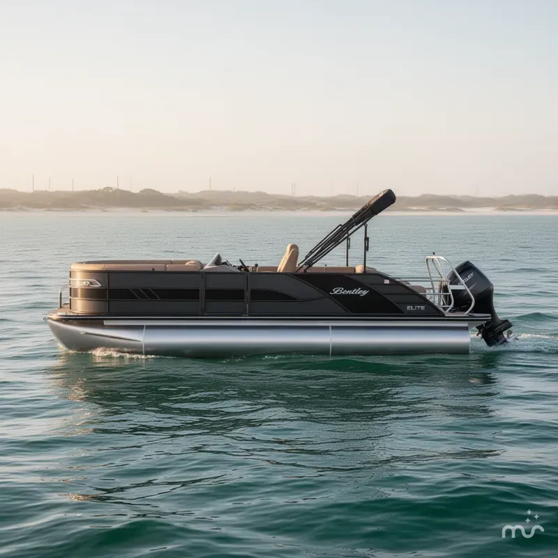 Slide: The Image of Bentley Pontoons Elite 223 Swingback 2026 - 1