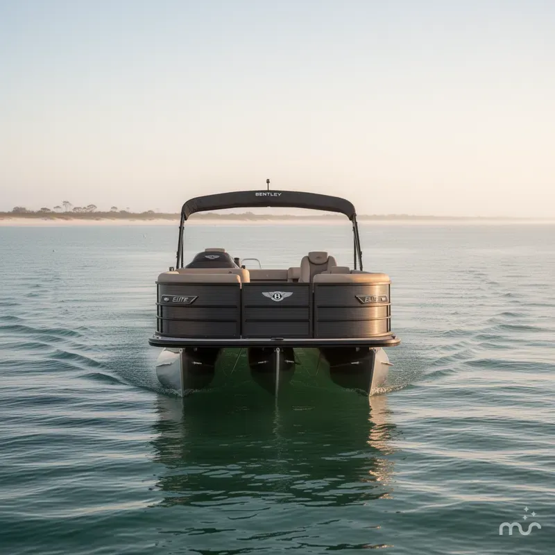Slide: The Image of Bentley Pontoons Elite 223 Swingback 2026 - 2