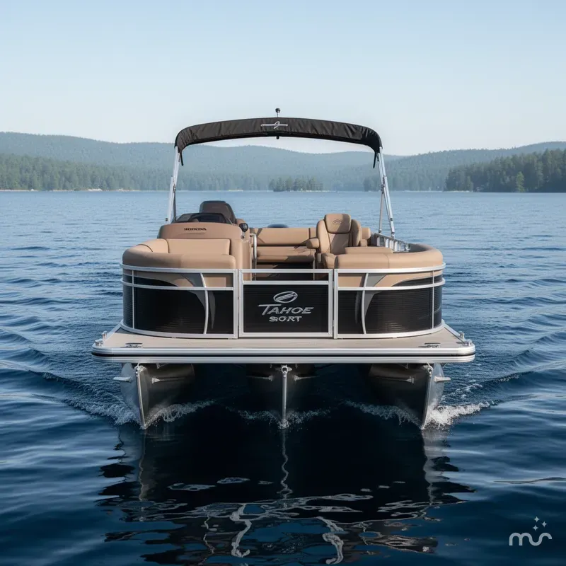 Slide: The Image of Tahoe Sport 2385 Swingback (VRB) & Honda 4-Stroke EFI 2025 - 1