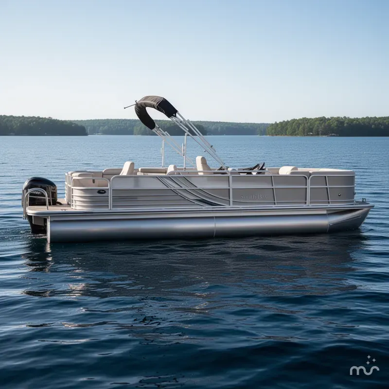 Slide: The Image of South Bay 522 FCR Pontoon 2014 - 0