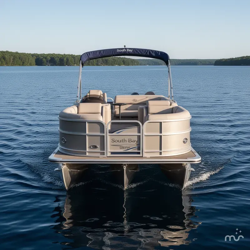Slide: The Image of South Bay 522 FCR Pontoon 2014 - 3