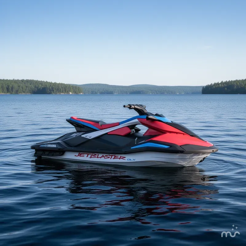 Slide: The Image of Yamaha JetBlaster DLX 3-Up 2025 - 2
