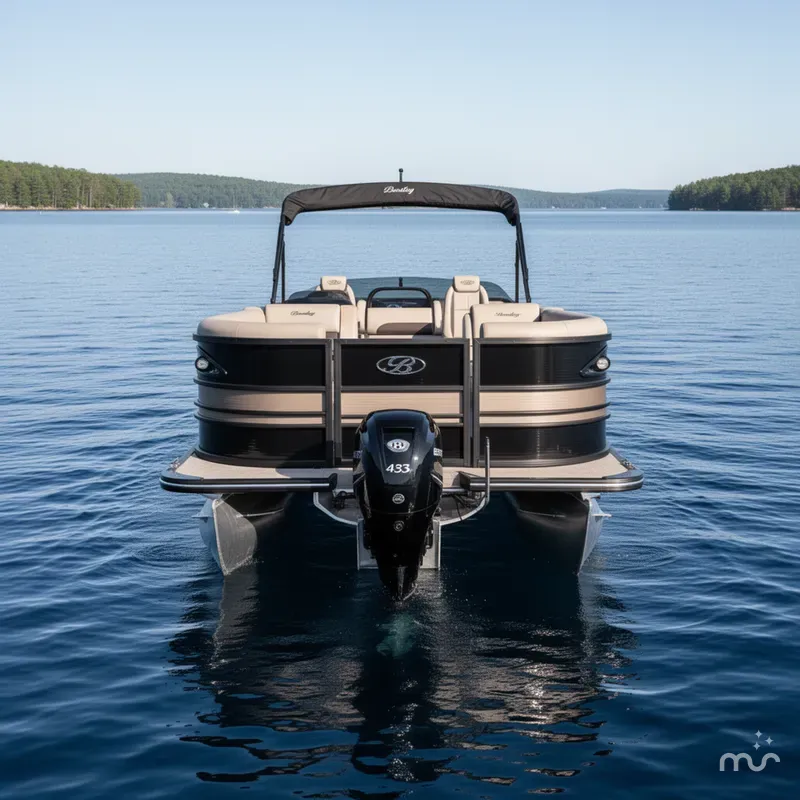 Slide: The Image of Bentley Pontoons Legacy 243 Swingback 2025 - 2