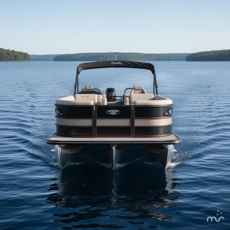 Slide: The Image of Bentley Pontoons Legacy 243 Swingback 2025 - 3