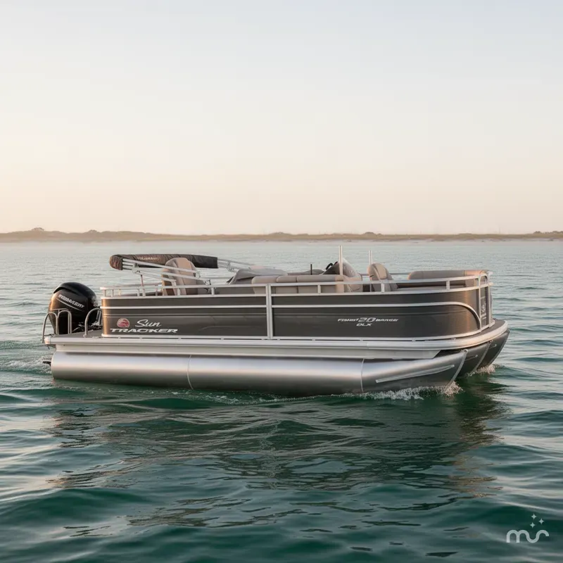 Slide: The Image of Sun Tracker Fishin' Barge 20 DLX 2025 - 0